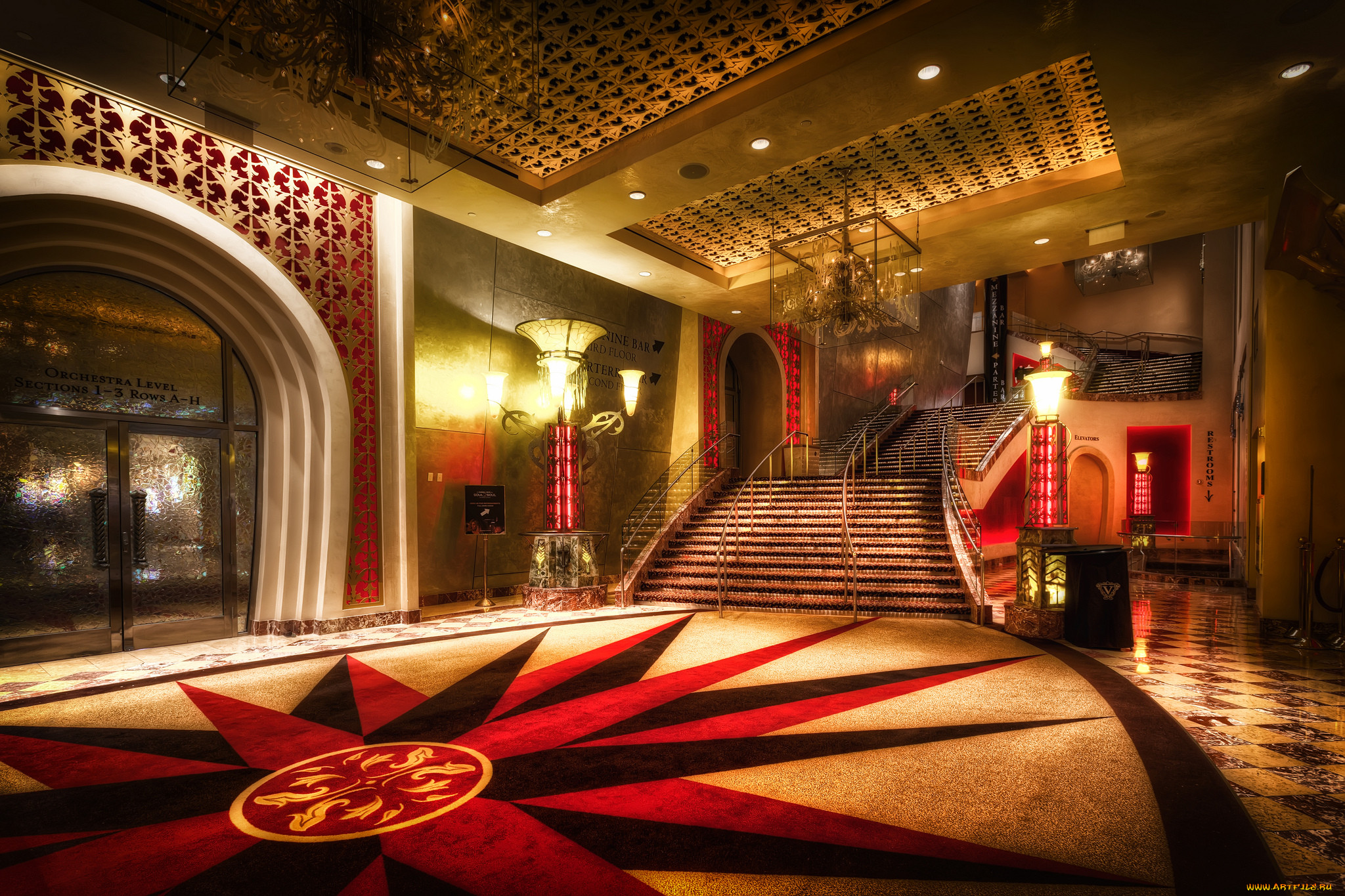 the venetian back lobby, , ,  ,  , , , 